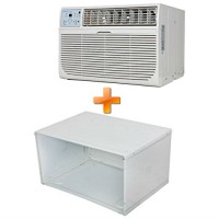 Keystone Combo Offer KSTAT10-1C 10000 BTU 115V Through-the-Wall Air Conditioner with Follow Me LCD Remote Control and 26" Wall Sleeve for Through-the-Wall Air Conditioners. - B07CHSY9VD